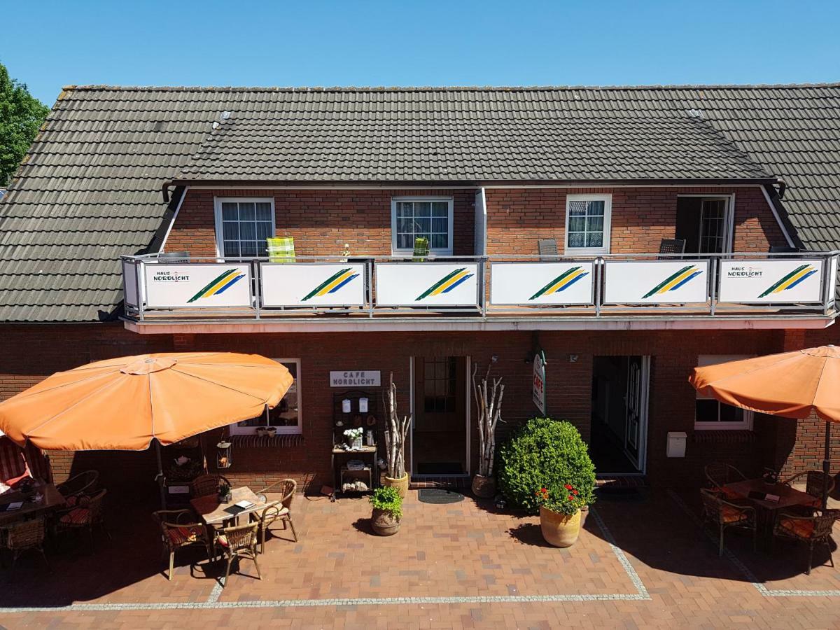 Cafe Hausnordlicht - Ferienwohnung 1 Dornum Dış mekan fotoğraf